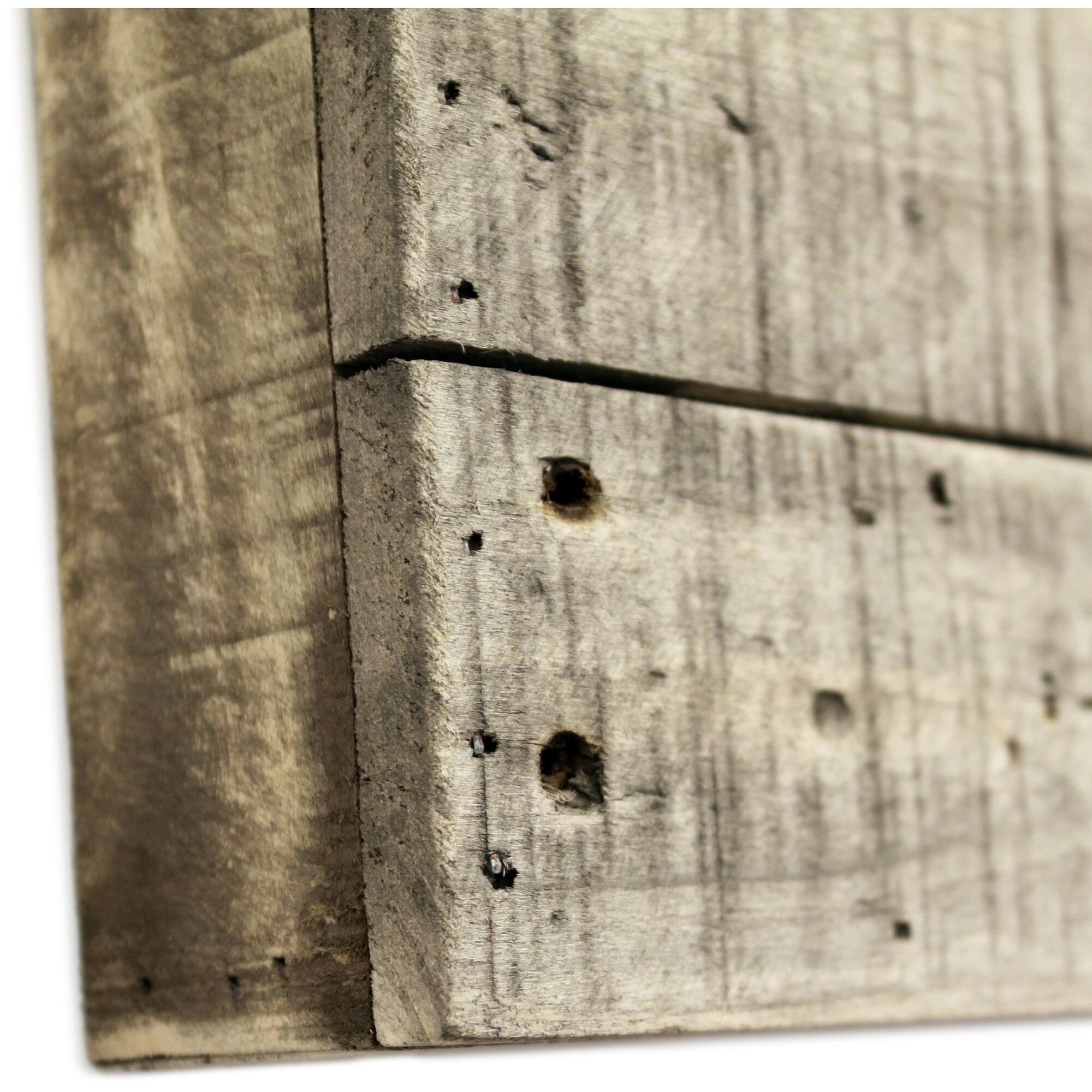 BCI Crafts Reclaimed Wood 12" x 12" Shadow Box Frame